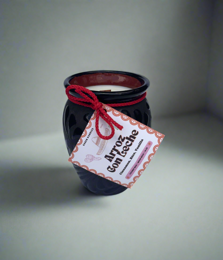 Arroz Con Leche | Mexican Clay Cup Candles