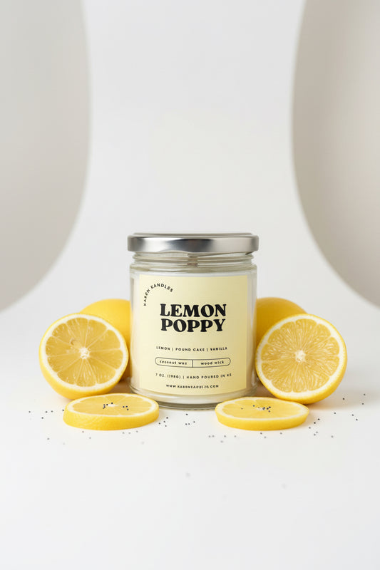 Lemon Poppy | Spring 7oz Candle