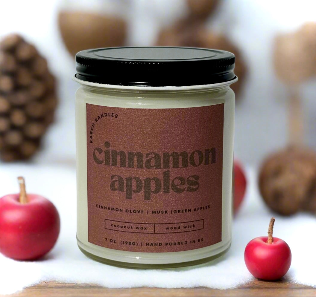 Cinnamon Apples | 7oz Winter