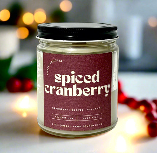 Spiced Cranberry | Winter 7 oz